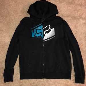 Men’s L Fox zip up jacket